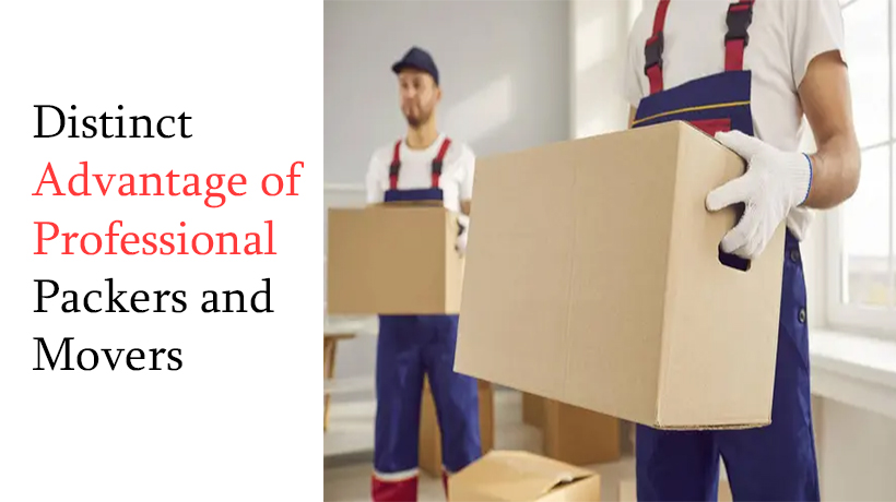 Distinct Advantage of Professional Packers and Movers
